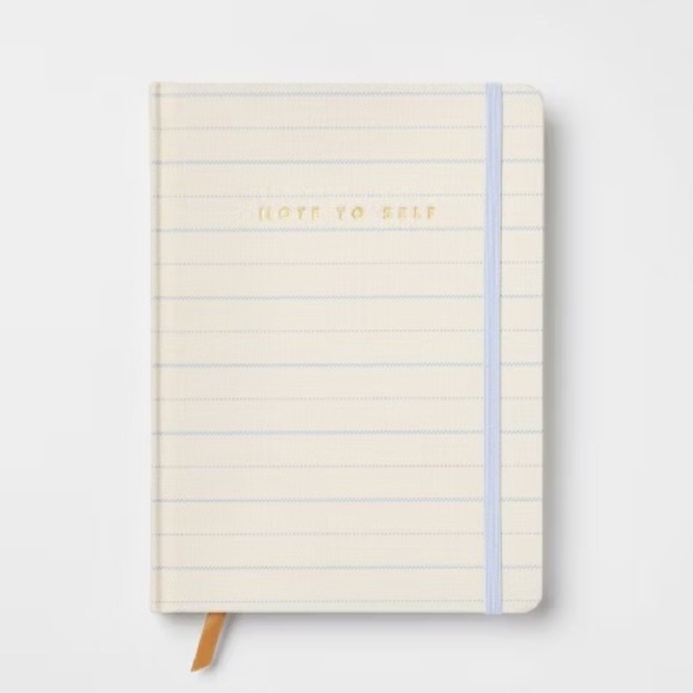 Threshold 240pg Hard Cover 8"x6" Note to Self Journal - NWT